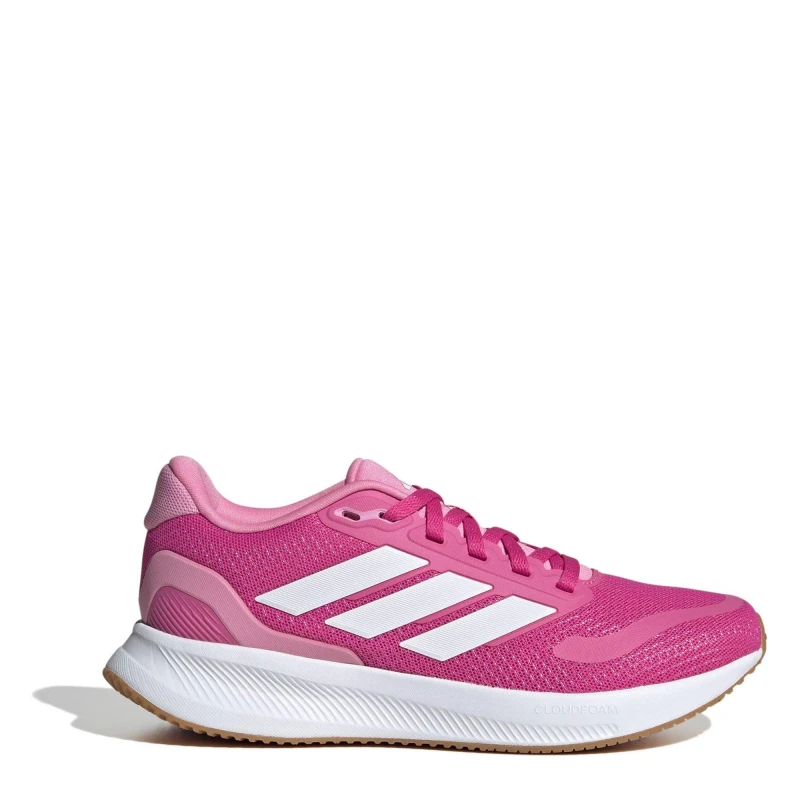 Image of adidas Runfalcon 5 Kids Trainers - Pink Pink 3
