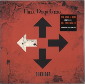 Image of Three Days Grace Outsider - Sealed 2018 German vinyl LP 19075821881