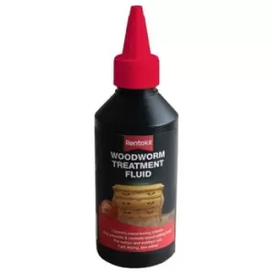 Image of PWT25 Woodworm Treatment Fluid 250ml Bottle - Rentokil