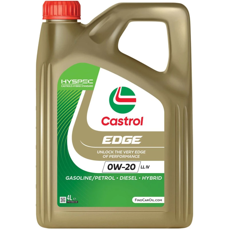 Image of Castrol 15F612 Engine oil Castrol EDGE 0W-20 LL IV Capacity: 4l, Full Synthetic Oil Engine Oil (1862)