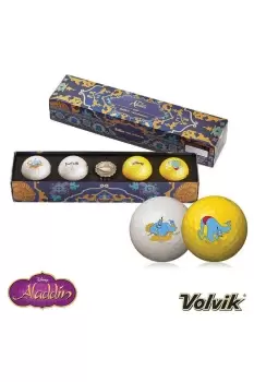 Image of Solice Disney Aladdin Golf Ball Gift Pack