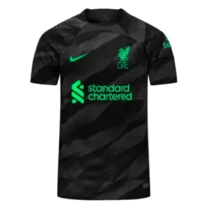 Image of 2023-2024 Liverpool Goalkeeper Home Shirt (Black)