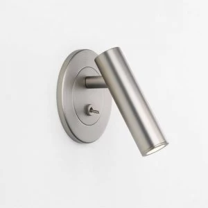 Image of LED 1 Light Indoor Recessed Wall Light Matt Nickel