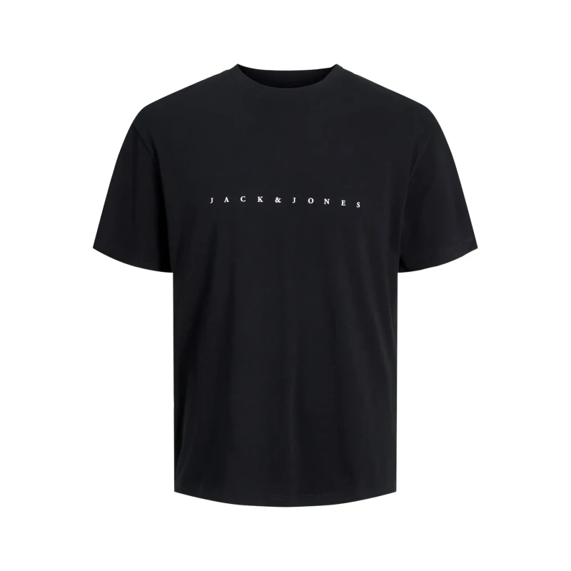 Image of Jack and Jones Estar Relaxed Fit Short Sleeve T-Shirt - Black S