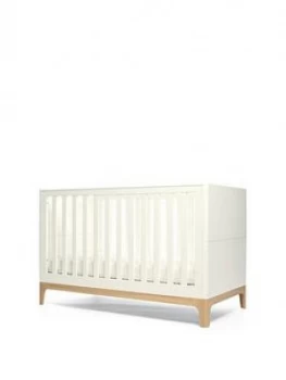 Image of Mamas & Papas Caprio Cot Bed - White/Natural