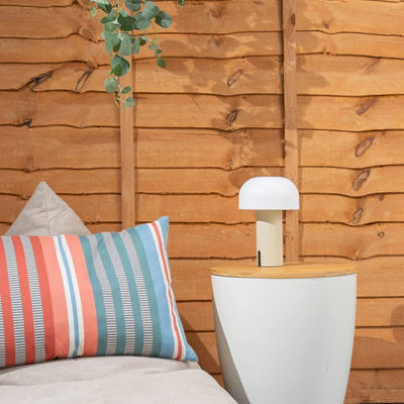 Image of ValueLights Rechargeable Copper Touch Table Lamp LED Out/In Cordless Dimmer Light Natural