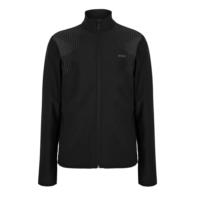 Image of Boss Sw Active Push Fz 10260714 01 Tracksuit Top Mens Black 001 male S
