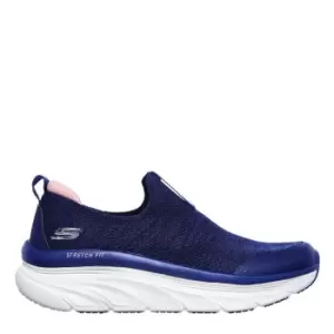 Image of Skechers Dlux Slip On Trainers Womens - Blue
