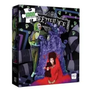 Image of Beetlejuice Jigsaw Puzzle Graveyard Wedding (1000 pieces)