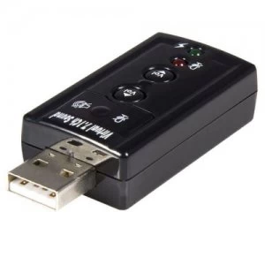 Image of Virtual 7.1 USB Stereo Audio Adapter