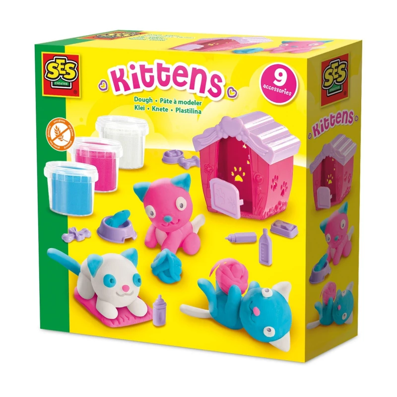 Image of SES Creative Dough - Kittens Multi unisex One Size