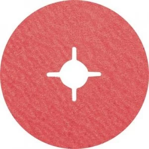 Image of PFERD 64172125 HORSE fiber grinder 125 x 22mm ceramic grain CO-COOL 24 Diameter 125 mm