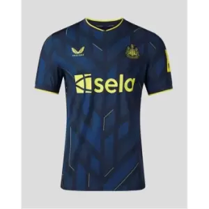 Image of Castore Newcastle United Authentic Third Shirt 2023 2024 Adults - Blue