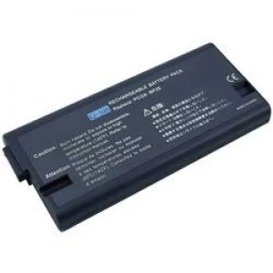 Image of Laptop battery Beltrona replaces original battery PCGA BP2E PCGA BP2EA VGP BP2EA 11.1 V 4400 mAh