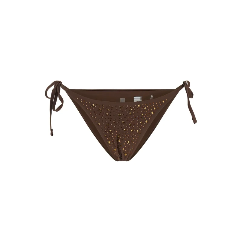 Image of Womens thong bikini bottom Guess Ivy Noir Female XS