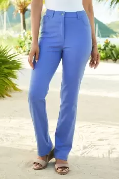 Image of Magic Comfort Twill Jeans 27" (68.5cm) inside leg