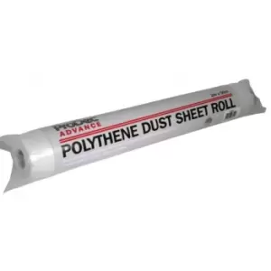 Image of ProDec Advance 2M X 50M Roll Polythene Dust Sheet - Extra Durable Gr- you get 10