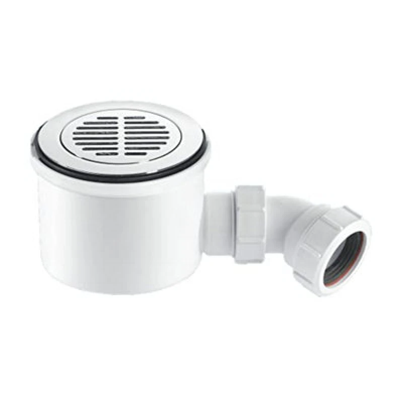 Image of McAlpine ST90CPB-S-HP2 1.5" 90mm Hi-Flow Shower Trap White