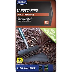 Image of Wickes Play Safe Grade Bark Chippings 90L