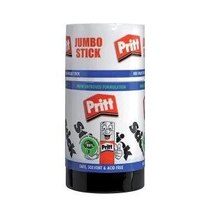 Image of Pritt 90g Solid Washable Non Toxic Glue Stick Jumbo White Pack of 6