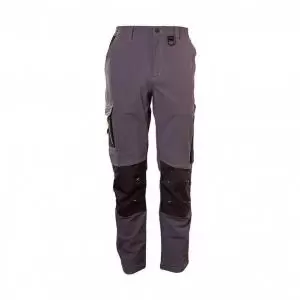 Image of Beeswift FLEX WORKWEAR TROUSER TWO-TONE Grey Black 32S SFTGYBL32S