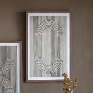 Image of Camilla I Framed Art Black/white