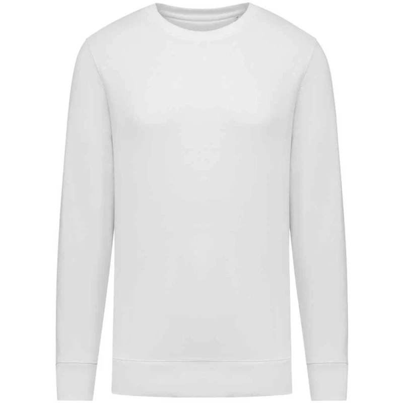 Image of Native Spirit Mens Crew Neck Sweatshirt in White Size: XS White Male XS