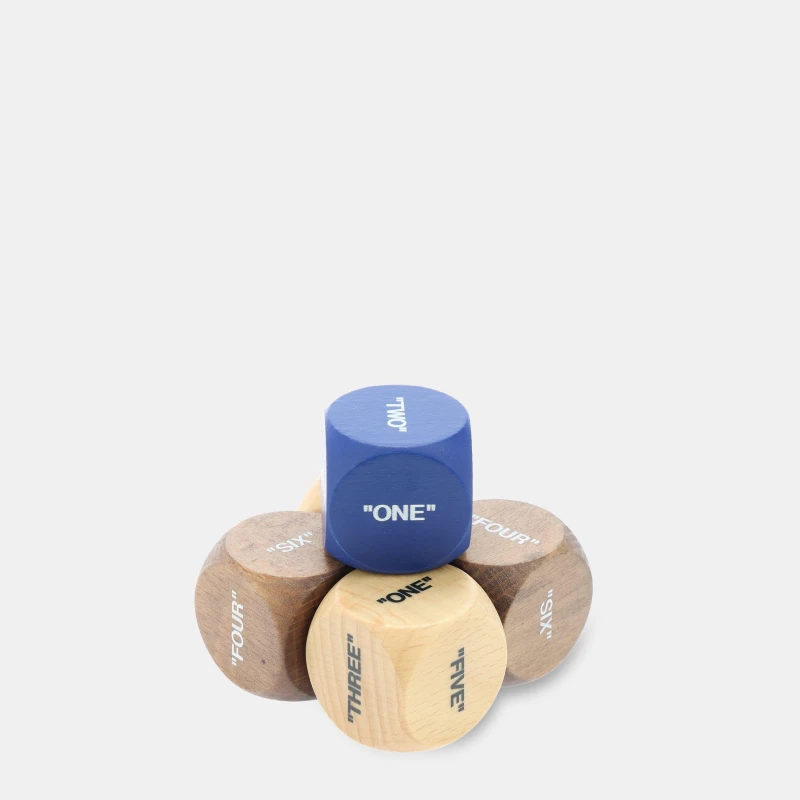 Image of Off White Dice Set Blue White unisex One Size