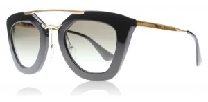 Image of Prada Cinema Sunglasses Black / Gold 1AB0A7 49mm