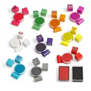 Image of Numberblocks Stampoline Park Stamp Activ