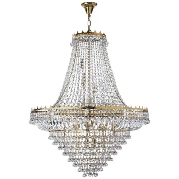 Image of Searchlight Lighting - Searchlight Versailles - 19 Light Chandelier Gold Finish, E14