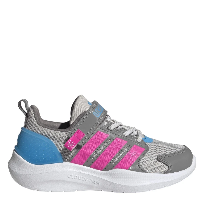 Image of adidas adidas Lightorama Light Up Shoes Childrens Ice Lavenda female C10 (28)