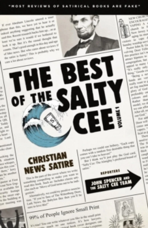 Image of The Best of the Salty Cee Volume 1 : Christian News Satire Paperback / softback