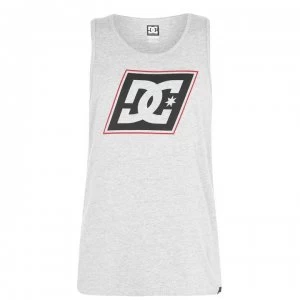 Image of DC Slant Logo Tank Top - Grey