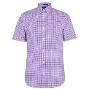 Image of Gant Gant 3 Colour Gingham Shirt - Cabaret 673