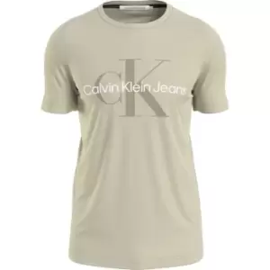 Image of Calvin Klein Jeans Seasonal Monogram Tee - Green