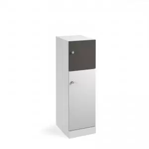 Image of Flux 1300mm high lockers with two doors larger lower door - cam lock