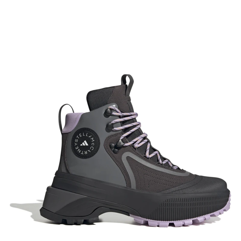 Image of adidas Womens Non-Waterproof Hiking Boot Utility Black female 3.5 (36)