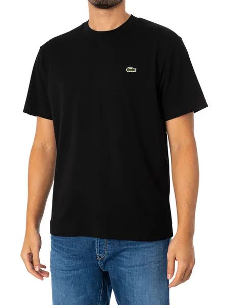 Image of Lacoste Classic Logo T-Shirt Black M