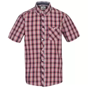 Image of Trespass Mens Wackerton Shirt (L) (Red)