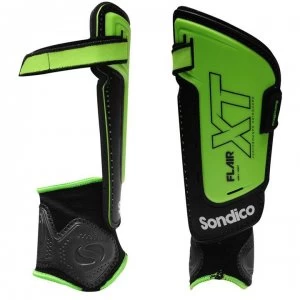 Image of Sondico Flair XT Shinguards - Green/Black