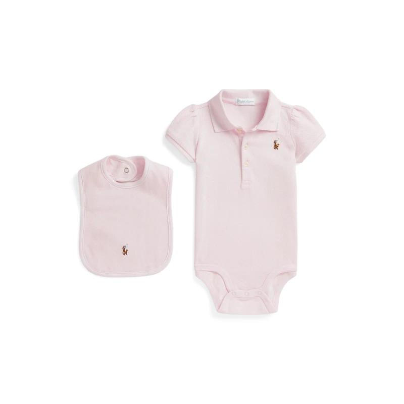 Image of Polo Ralph Lauren Polo Gift Set Bb63 Delicate Pink unisex 3M