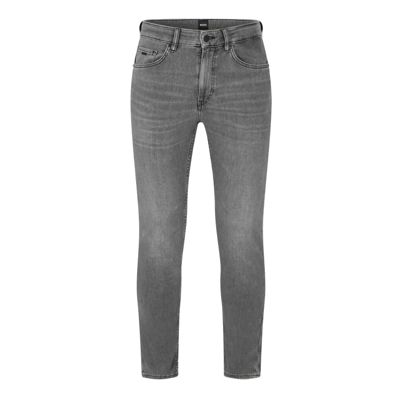 Image of Boss Mens Taber Slim Fit Jeans Dark Grey male 30W R