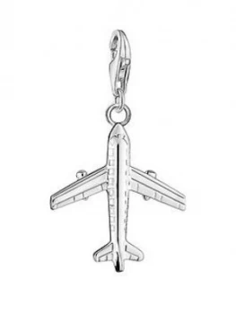 Image of Thomas Sabo Charm Club Airplane Charm, One Colour, Women