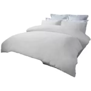 Image of Belledorm Staten Island Duvet Cover Set Set (Single) (Cream) - Cream