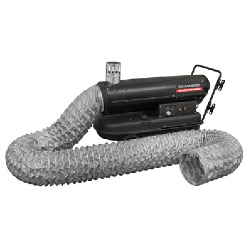 Image of Sealey ABI1000 Indirect Kerosene / Diesel Space Heater and Ducting ABI1000COMBO