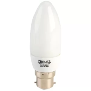 Image of RVFM 11W Micro Candle Bulb CFL BC 105mm