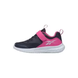 Image of Reebok Rush Runner 4 Shoes - Vector Navy / True Pink / Luci