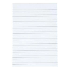 Image of 5 Star Value A4 Memo Pad Headbound 60gm2 Ruled 160 Pages White Pack of 10