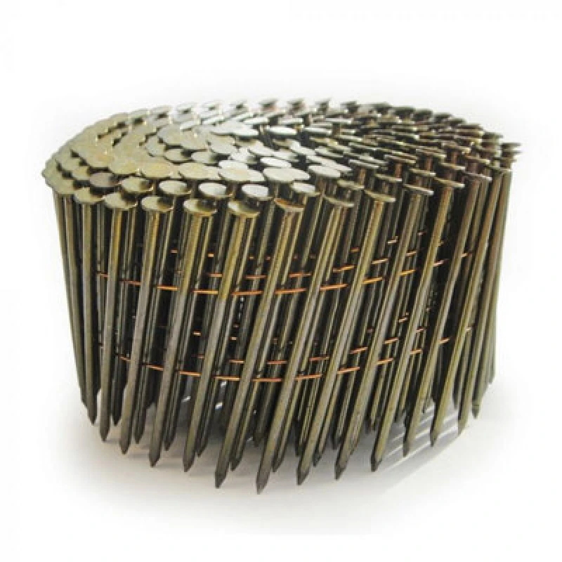 Image of Tacwise 0428 2.5 X 64mm Flat Top Coil Nails Galv Ring - 9000 - Fcn55V Jcn90V
